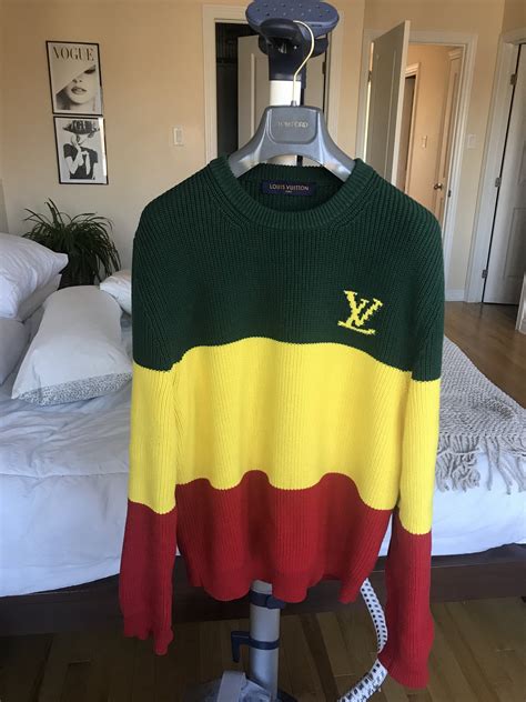 louis vuitton jamaican sweater price|louis vuitton sweater monogram.